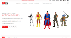 Desktop Screenshot of collector-actionfigures.com